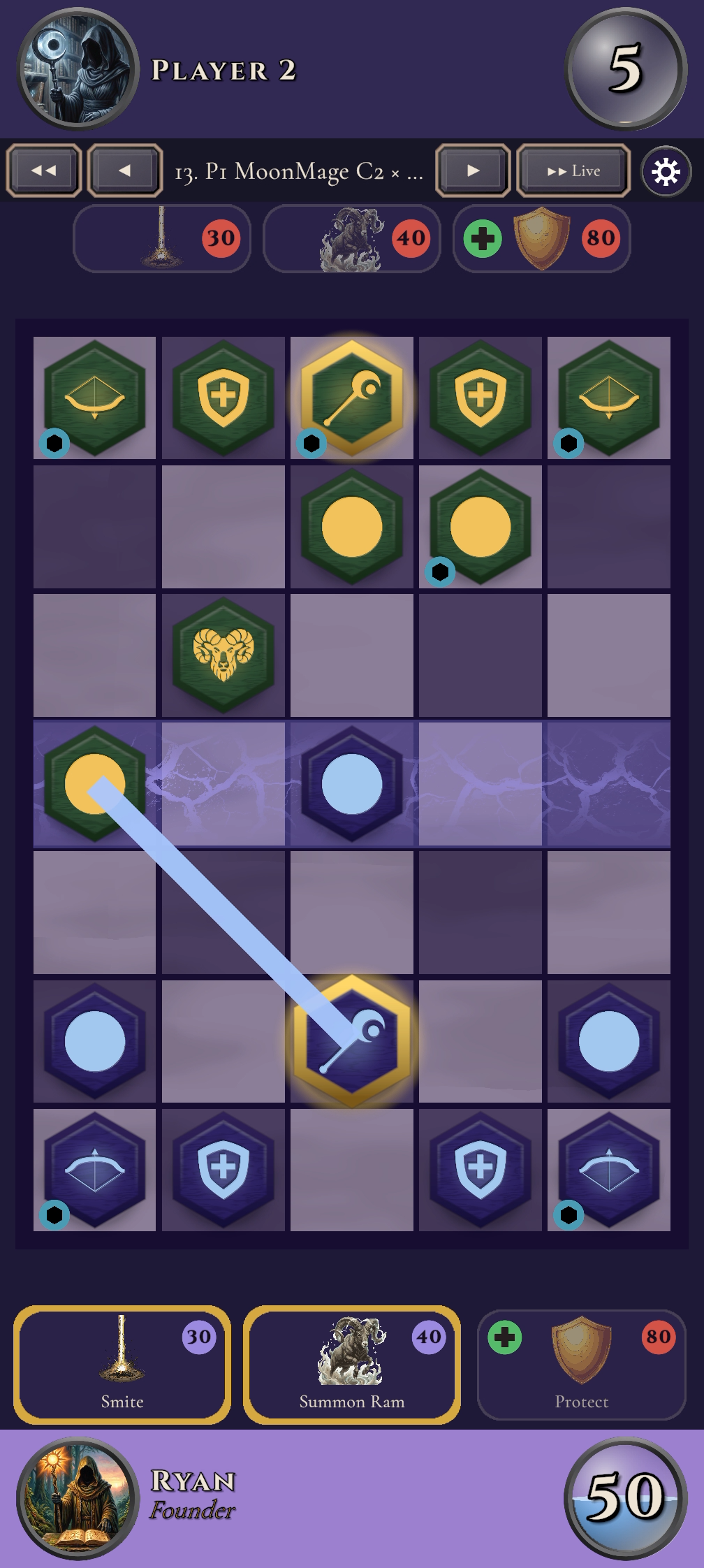 Both Wards on the board